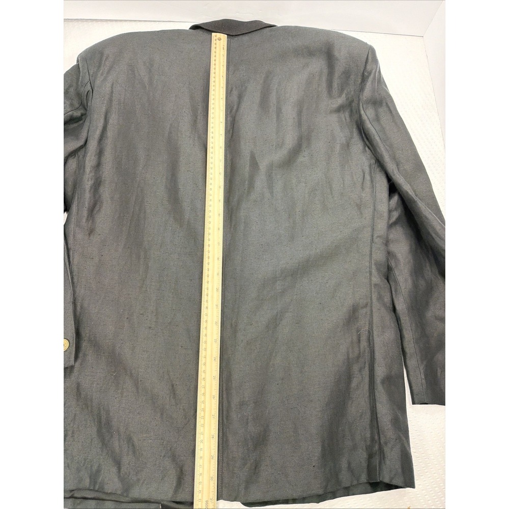Archival 80-90 Marithe Francois Girbaud Momento Due Slub Jacket Linen Blend IT50 - Picture 15 of 16